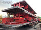 40ft 3 Axle Sea Container Trailer، يستخدم نصف مقطورة منصة نصف مقطورة المزود