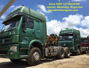 الصين Euro 3 مستعملة رأس جرار، 6x4 Tractor Head 13000 Kg Vehicle Weight المزود