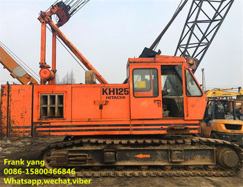 الصين الأنظمة الهيدروليكية HITACHI Lattice Boom Crawler Crane 35 Ton SGS Approved المزود