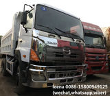الصين اليابان 6X4 نوع شاحنة قلابة مستعملة هينو 700 سلسلة قلابة شاحنة 25-30 طن القدرات الشركة