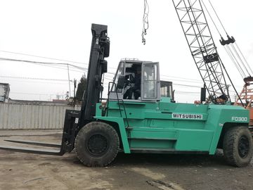 6D24 Used Mitsubishi Forklift Trucks، 30 Ton Forklift 9200 X 3300 X 4000 Mm المزود