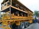 40 طن حمولة شاحنة مستعملة الشاحنة المقطورات أوراق الربيع الميكانيكية تعليق المزود